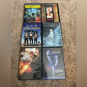 DVD Movie Collection - Set of 6
